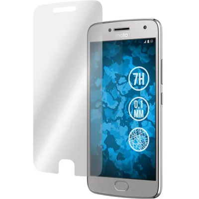 Produktbild von 6er-Pack PhoneNatic Displayschutzfolien Fiber-Glas klar  kompatibel mit Lenovo Moto G5 Plus