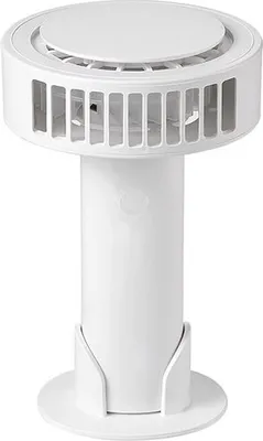 Obrázok produktu pre XO ventilátor Prenosný ventilátor MF75 s dobíjacou batériou biely