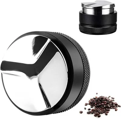 Zdjęcie produktu dla Profesjonalny sprzęt baristowski do espresso: ubijak o średnicy 51 mm, podziałka do kawy oraz poziomica do kawy ze stali nierdzewnej 304