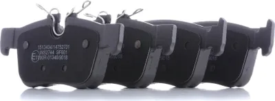 Produktbild von RIDEX 402B1364 Bremsbeläge Satz Hinten für VOLVO XC60 II (246) V60 II (225, 227) V90 II Kombi (235, 236) S90 II (234) S60 III (224)