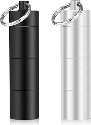 Zdjęcie produktu dla Opret Wodoodporny brelok na klucze, 2-pak, stop aluminium, 3 przegródki