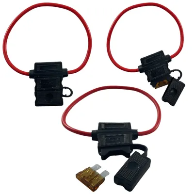 Image de Porte-fusible Transmedia ; pour fusibles plats automobiles, NS 8