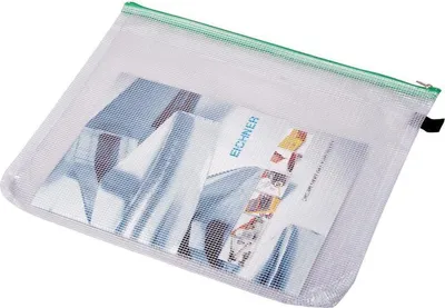 Produktbild von Verschlussbeutel B285xL380mm mit Reißverschluss grün