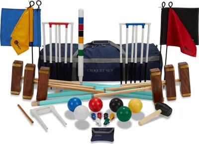 Produktbild von Profi 6 Personen- Meister Krocket Set - Wettkampfset
