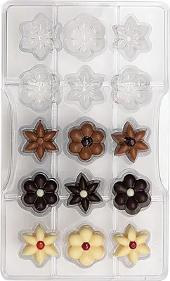 Image de Moule pour fleurs en chocolat