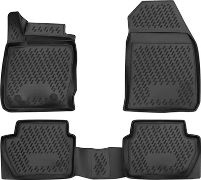 Image de 2014-2024 Ford Ecosport Tapis de sol TPE noir 4 pcs