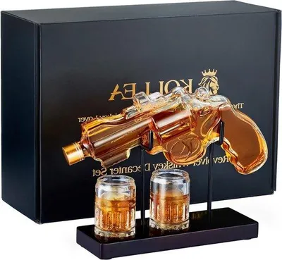 Image de Ensemble carafe à whisky avec verres pour bar