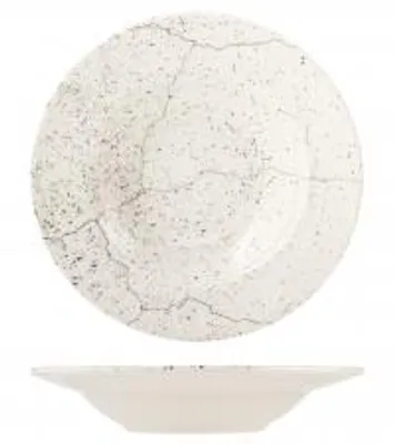 Immagine prodotto di H&H set 6 piatti pasta Stone in porcellana cm 25