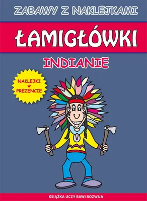 Produktbild von Łamigłówki. Indianie - Beata Guzowska (Buch auf Polnisch)