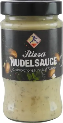 Produktbild von Champignonsauce mit Sahne von Teigwaren Riesa (335 ml)