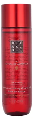Obrázok produktu pre Sladký mandľový olej a indická ruža Rituals Ayurveda Ultra výživný sprchový olej