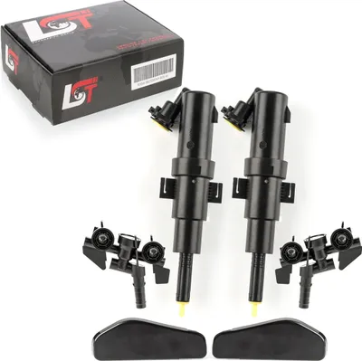 Produktbild von 2x Spritzdüse Scheinwerfer Abdeckung für BMW 3er E46 Limo Touring 2001-2005