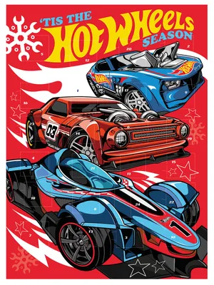 Produktbild von Hot Wheels Adventskalender