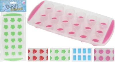 Produktbild von 24 Stück Eiswürfelformen ca.24,5x11,7 Eisfach Gefrierschrank
