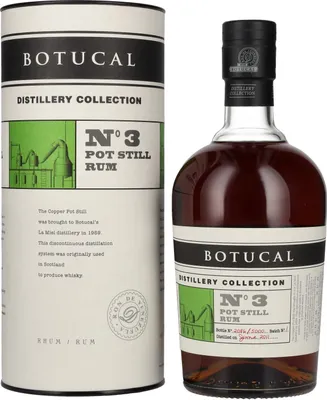 Immagine prodotto di Botucal (Diplomatico) Distillery Collection No. 3 Pot Still Rum 47% Vol. 0,7l in confezione regalo