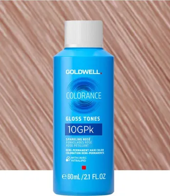 Produktbild von Goldwell Colorance Gloss Tones 10GPK Sparkling Rose 60 ml, Blond, 10GPK, Sparkling Rose, Unisex, 60 ml, Alle Haare