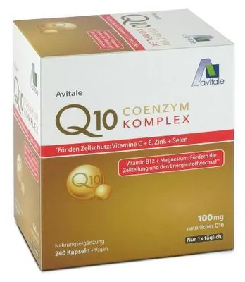 Produktbild von Avitale Q10 Coenzym Komplex Kapseln, 120 St. Kapseln