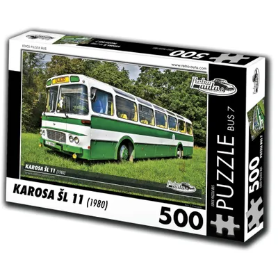 Immagine prodotto di Puzzle RETRO-AUTA BUS N. 7 Karosa `L 11 (1980) 500 pezzi