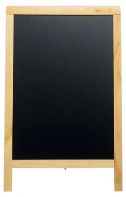 Produktbild von Securit® Deluxe – Kleine Pflasterplatte aus Gummibaumholz in Buche, 85 cm