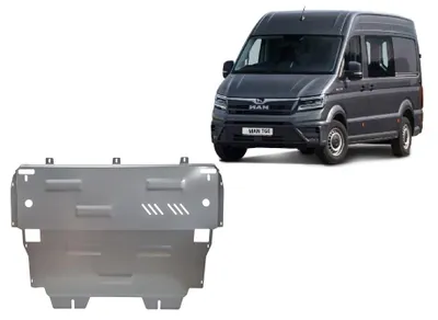 Produktbild von Aluminium Unterfahrschutz für Motor und Getriebe für den MAN Tge - 2017 - 2026