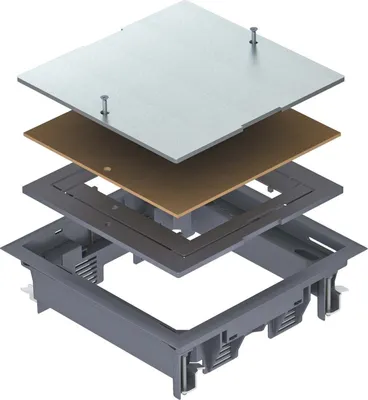 Produktbild von OBO Bettermann Zugdoseneinsatz ZES4-2 U10T 9011 7406702