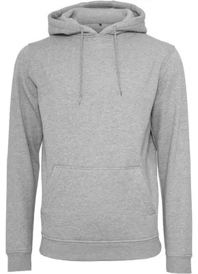 Produktbild von Build Your Brand - Kapuzenpullover für Herren/Damen Uni LT1206 (XL) (Grau meliert)