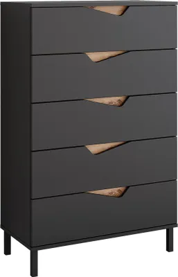 Obrázek produktu pro Kredenc Vicco Marelle Antracit/Artisan 76 x 120 cm s 5 zásuvkami, Model 57846
