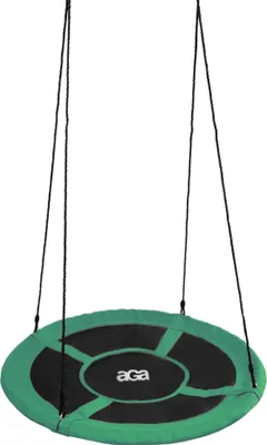 Obrázok produktu pre Aga Závesný hojdací kruh 90 cm Tmavo zelený
