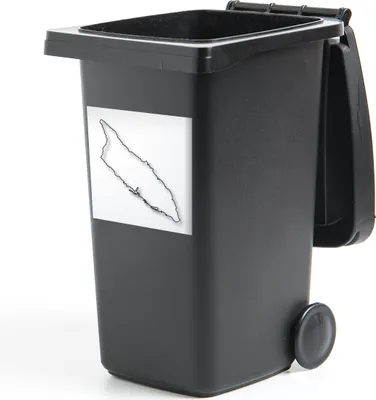 Produktbild von MuchoWow® - Abfall-Aufkleber - Container - für Abfallcontainer