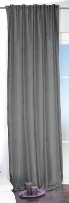Produktbild von Betz Vorhang "Jacquard" Größe 140x245 cm Farbe - anthrazit