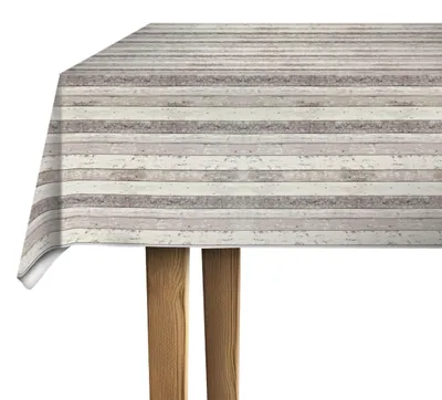 Produktbild von d-c-fix Wachstuchtischdecke Yvonne natur 150 cm rund