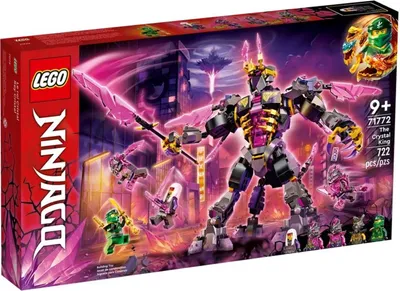 Image de LEGO 71772 NINJAGO Le roi de cristal Ensemble avec figurine articulée de la créature du Centaure et mini-figurine exclusive de Lloyd, Jouets pour enfants
