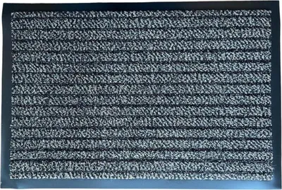 Produktbild von Fußmatte, Schmutzfangmatte ca. 40x60 cm Schwarz-Braun, Sauberlaufmatte Fußabstreifer