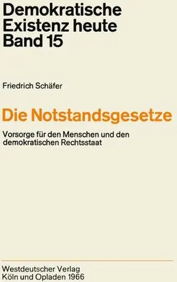 Obrázok produktu pre Die Notstandsgesetze