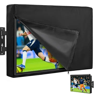 Image de Omgoods - Housse de protection pour téléviseur extérieur de 48 à 50 pouces, imperméable et résistante aux UV