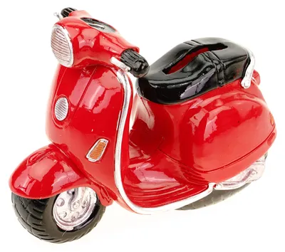 Spaarpot Motorrad Scooter 10 cm Dekofigur