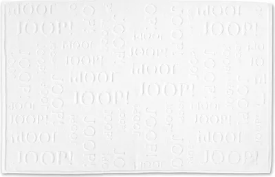 Immagine prodotto di Tappeto da bagno JOOP! 74 REPEAT bianco 55 x 85 cm