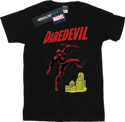 Image de Marvel - T-shirt "Rooftop" pour homme BI51288 (L) (Noir)