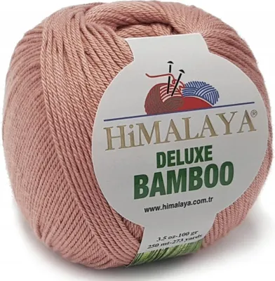 Produktbild von Himalaya Deluxe Bamboo 43 Wolle – weich, kühlend, 250m Apricot