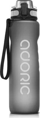 Produktbild von Famanu Sportwasserflasche 1 Liter - Auslaufsicher, BPA-frei, Tritan