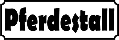 Produktbild von vianmo Holzschild 10x27 cm Pferdestall Tier Haustier
