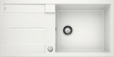 Produktbild von BLANCO METRA XL 6 S, Weiß, 490 x 430 mm, 19 cm, 100 cm, 19 cm, 50 cm