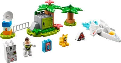 Produktbild von LEGO 10962 DUPLO Disney and Pixar Buzz Lightyears Planetenmission Weltraum-Spielzeug mit Raumschiff und Roboter für Kleinkinder ab 2 Jahre, Mädchen und Jungen