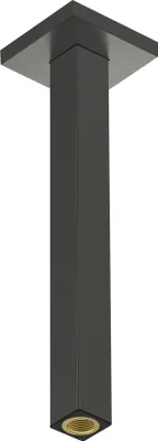 Produktbild von hansgrohe Deckenanschluss E 30 cm, Brushed Black Chrome