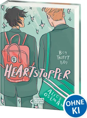 Produktbild von Heartstopper Volume 1 (deutsche Hardcover-Ausgabe)