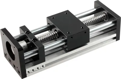 Zdjęcie produktu dla Liniowa platforma prowadząca CNC, regulowany skok, wysoka precyzja działania, efektywny skok 100, śruba kulowa SFU1204-b
