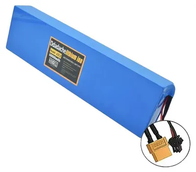 Obrázek produktu pro Lithium-iontová bateriová sestava, kapacita 60000 mAh, kompatibilní s modely Kugoo M4/M4 Pro/Max Speed, konektor XT60-SM