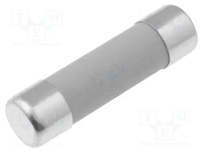 Zdjęcie produktu dla 2 sztuki bezpiecznika: topik 8x31mm, nr katalogowy 420516. Bezpieczniki 8x31mm typu gG, 400VAC, 16A