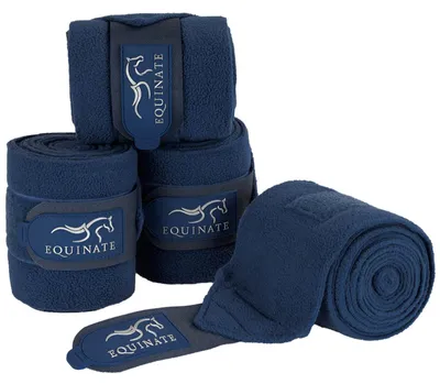 Obrázok produktu pre Equinate Fleecebandagen Harmony Navy Pferd