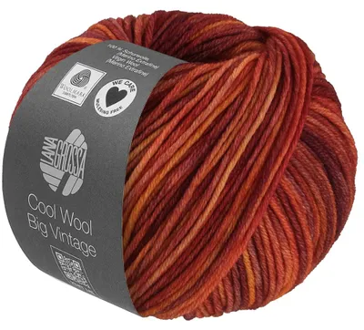 Produktbild von Lana Grossa - Cool Wool Big Vintage 7188 orangebraun